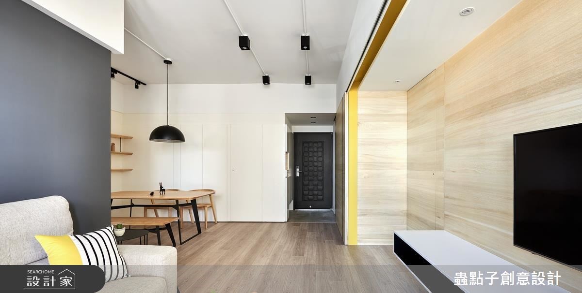 25坪新成屋(5年以下)＿北歐風客廳案例圖片＿蟲點子創意設計＿蟲點子_54之9