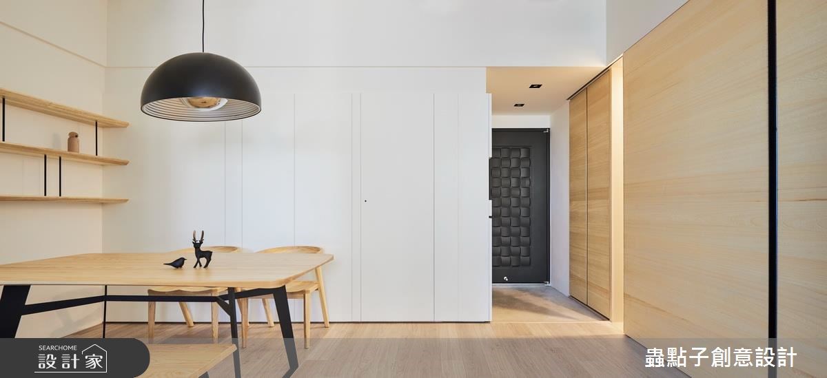 25坪新成屋(5年以下)＿北歐風餐廳案例圖片＿蟲點子創意設計＿蟲點子_54之12