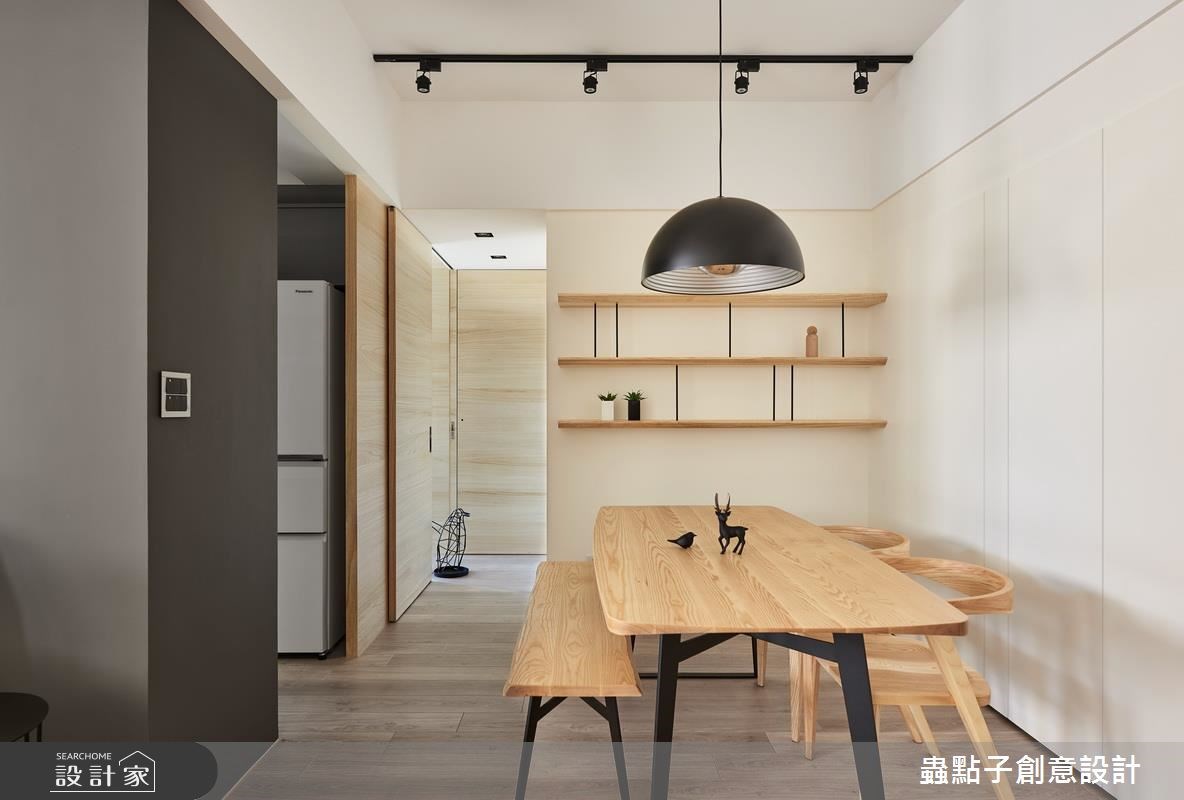 25坪新成屋(5年以下)＿北歐風餐廳案例圖片＿蟲點子創意設計＿蟲點子_54之13