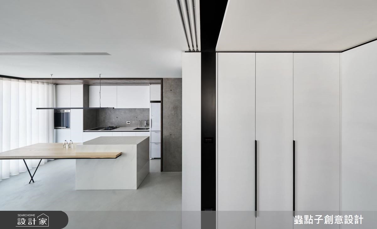 14坪新成屋(5年以下)＿北歐風餐廳廚房吧檯案例圖片＿蟲點子創意設計＿蟲點子_55之5