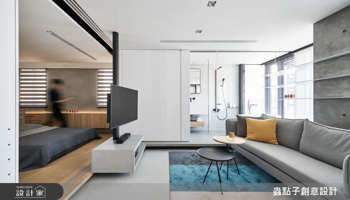 14坪新成屋(5年以下)＿北歐風客廳案例圖片＿蟲點子創意設計＿蟲點子_55之18