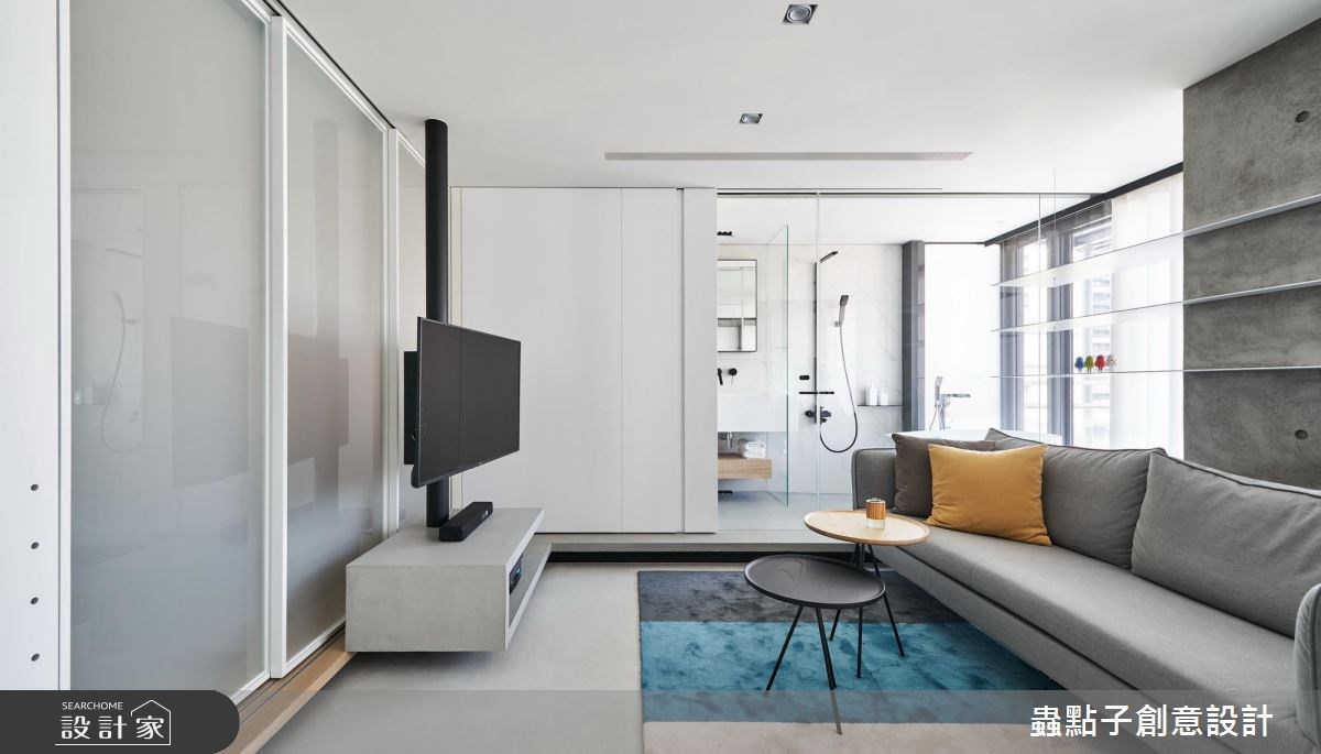 14坪新成屋(5年以下)＿北歐風客廳案例圖片＿蟲點子創意設計＿蟲點子_55之19