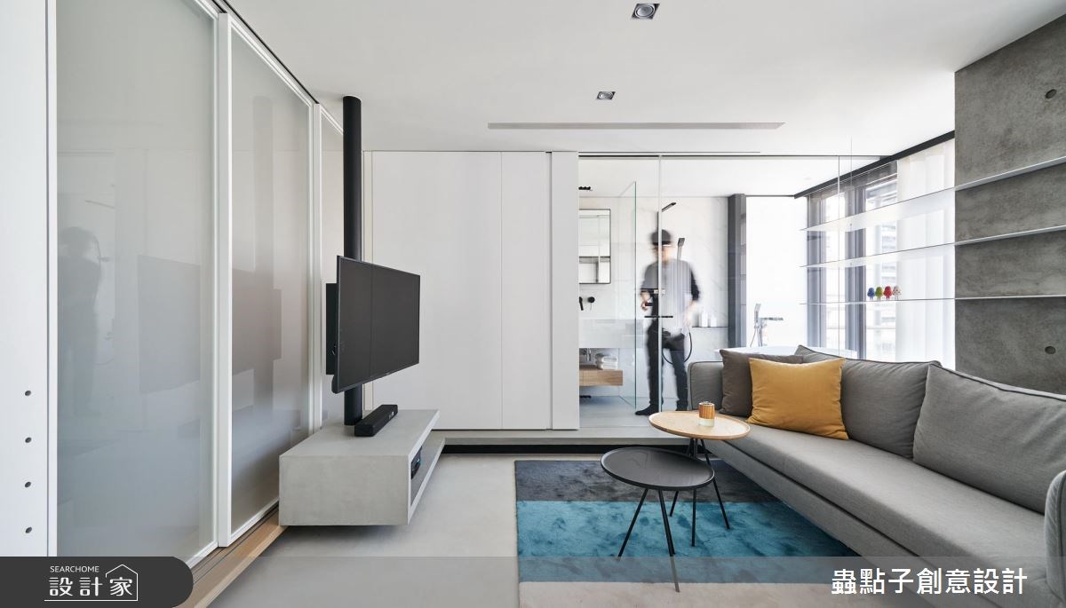 14坪新成屋(5年以下)＿北歐風客廳案例圖片＿蟲點子創意設計＿蟲點子_55之20
