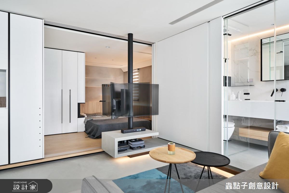 14坪新成屋(5年以下)＿北歐風客廳案例圖片＿蟲點子創意設計＿蟲點子_55之25