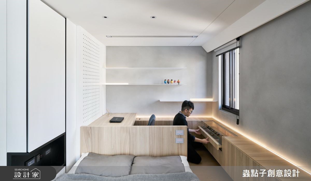 14坪新成屋(5年以下)＿北歐風臥室案例圖片＿蟲點子創意設計＿蟲點子_55之33