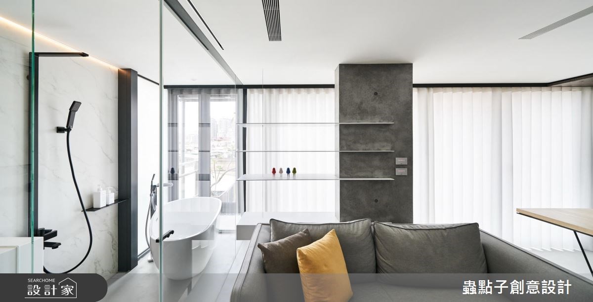 14坪新成屋(5年以下)＿北歐風浴室案例圖片＿蟲點子創意設計＿蟲點子_55之42