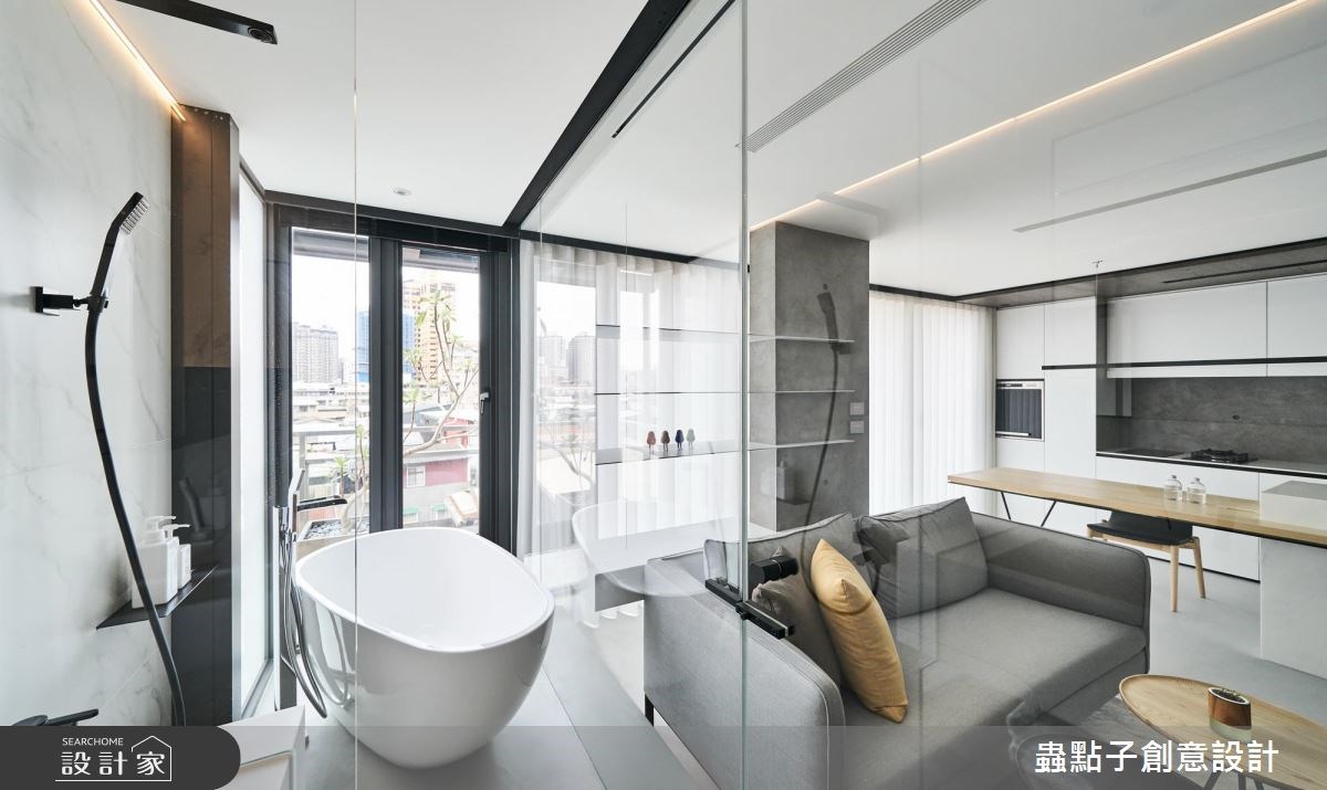 14坪新成屋(5年以下)＿北歐風浴室案例圖片＿蟲點子創意設計＿蟲點子_55之43