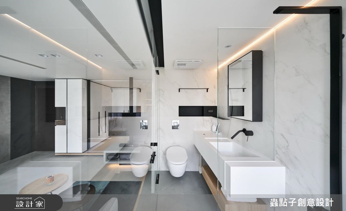 14坪新成屋(5年以下)＿北歐風浴室案例圖片＿蟲點子創意設計＿蟲點子_55之45