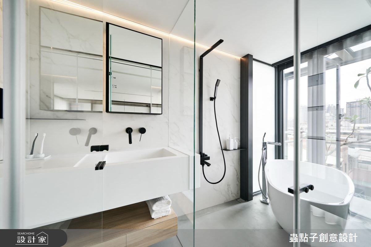 14坪新成屋(5年以下)＿北歐風浴室案例圖片＿蟲點子創意設計＿蟲點子_55之46