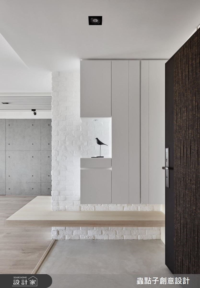 34坪新成屋(5年以下)＿北歐風玄關案例圖片＿蟲點子創意設計＿蟲點子_56之1