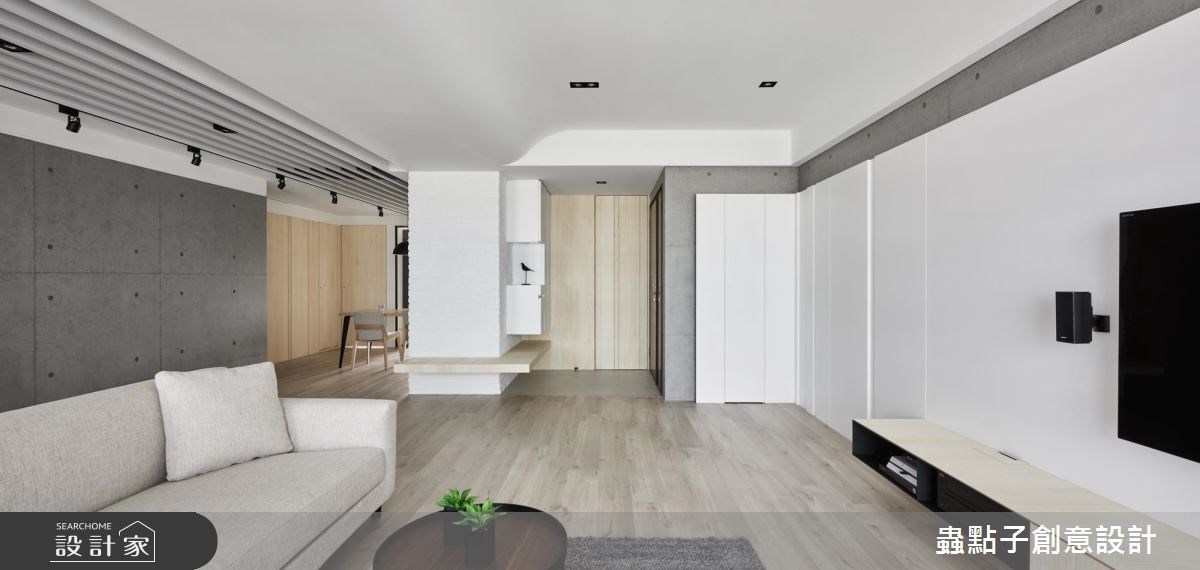34坪新成屋(5年以下)＿北歐風客廳案例圖片＿蟲點子創意設計＿蟲點子_56之5