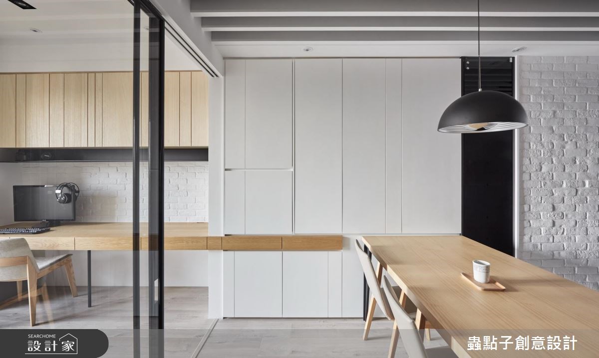 34坪新成屋(5年以下)＿北歐風餐廳案例圖片＿蟲點子創意設計＿蟲點子_56之25
