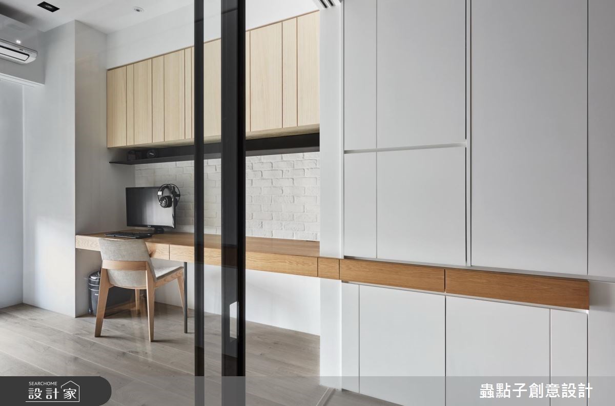 34坪新成屋(5年以下)＿北歐風書房案例圖片＿蟲點子創意設計＿蟲點子_56之26