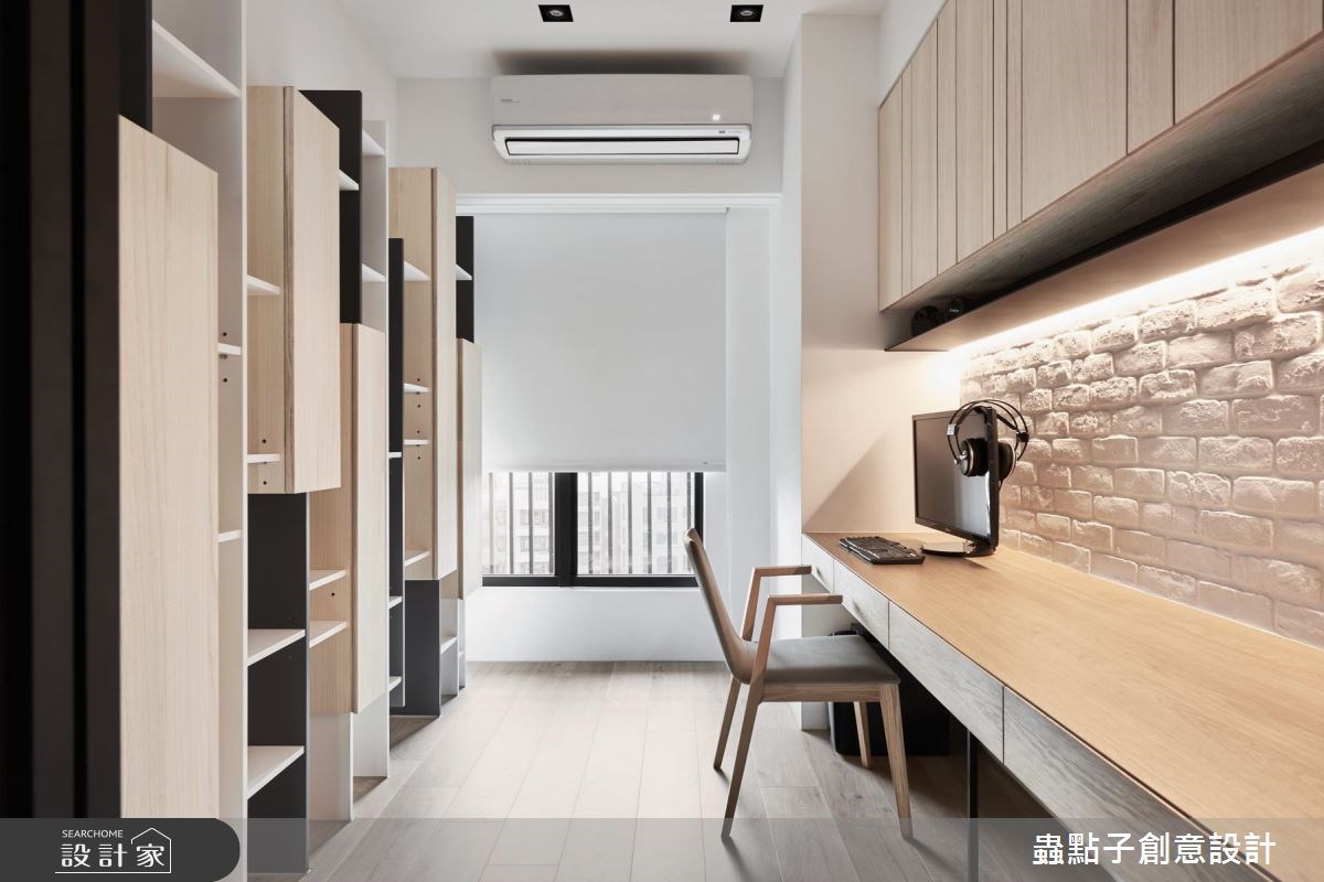 34坪新成屋(5年以下)＿北歐風書房案例圖片＿蟲點子創意設計＿蟲點子_56之29