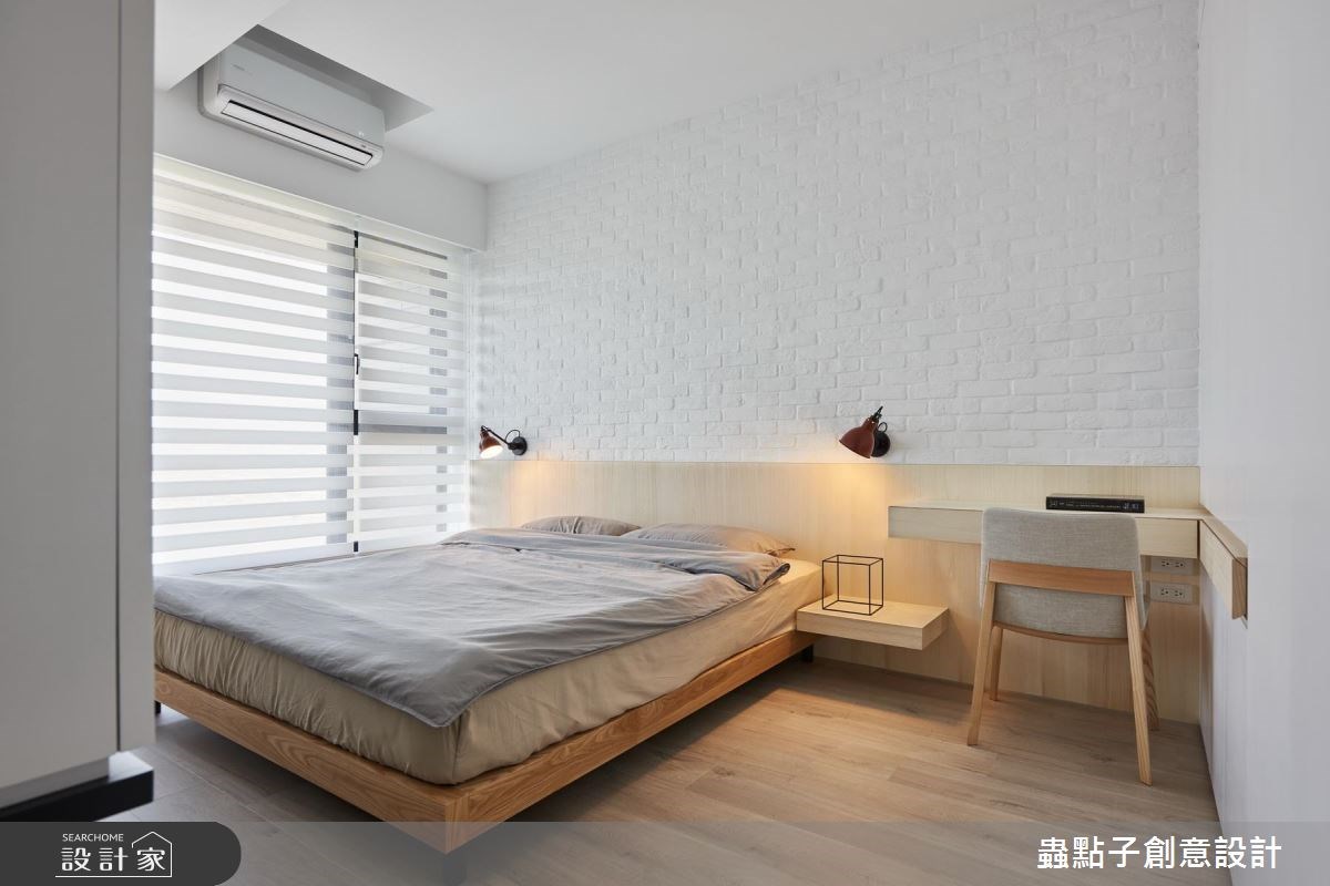 34坪新成屋(5年以下)＿北歐風臥室案例圖片＿蟲點子創意設計＿蟲點子_56之32