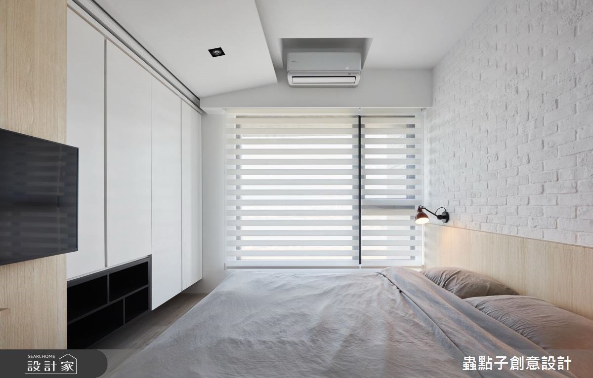 34坪新成屋(5年以下)＿北歐風臥室案例圖片＿蟲點子創意設計＿蟲點子_56之36