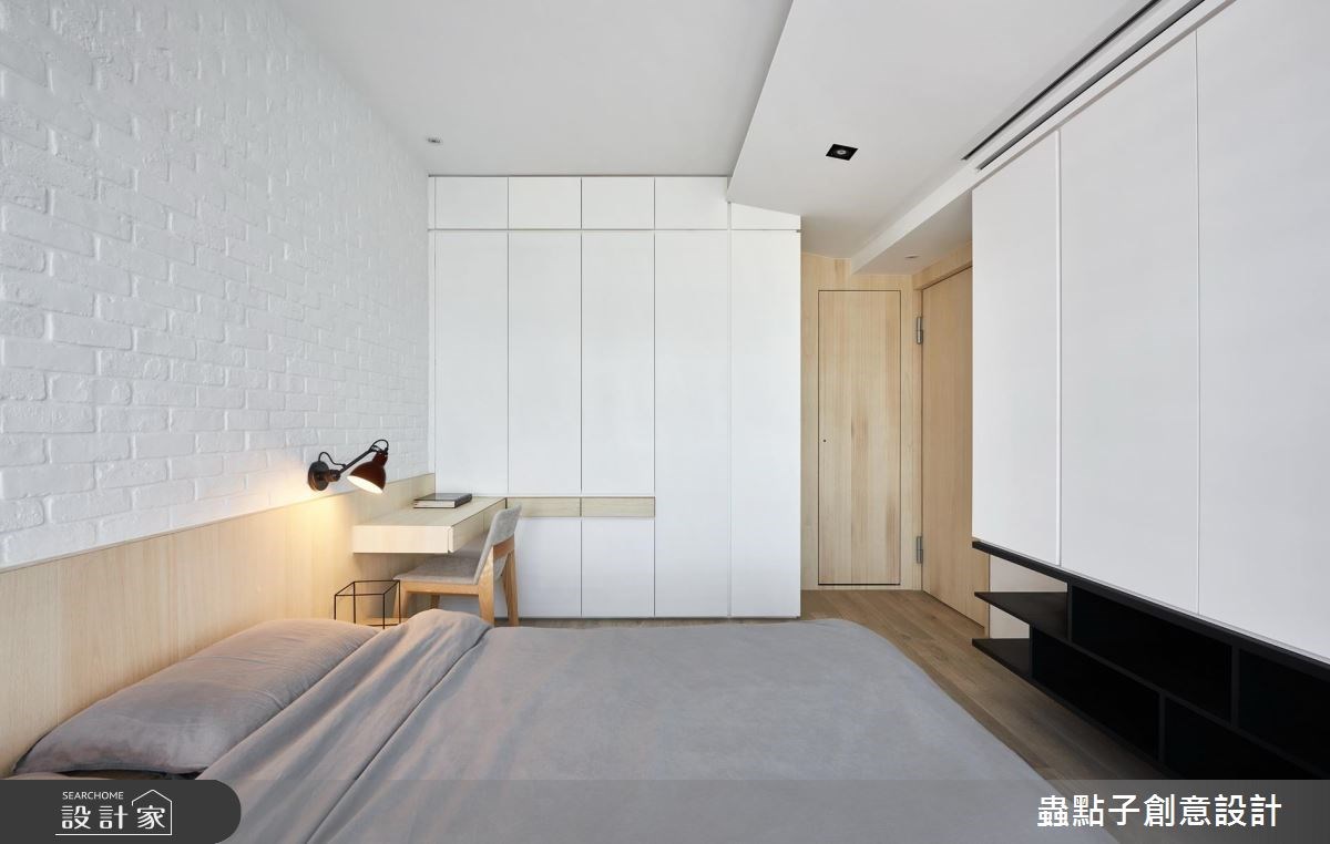 34坪新成屋(5年以下)＿北歐風臥室案例圖片＿蟲點子創意設計＿蟲點子_56之37