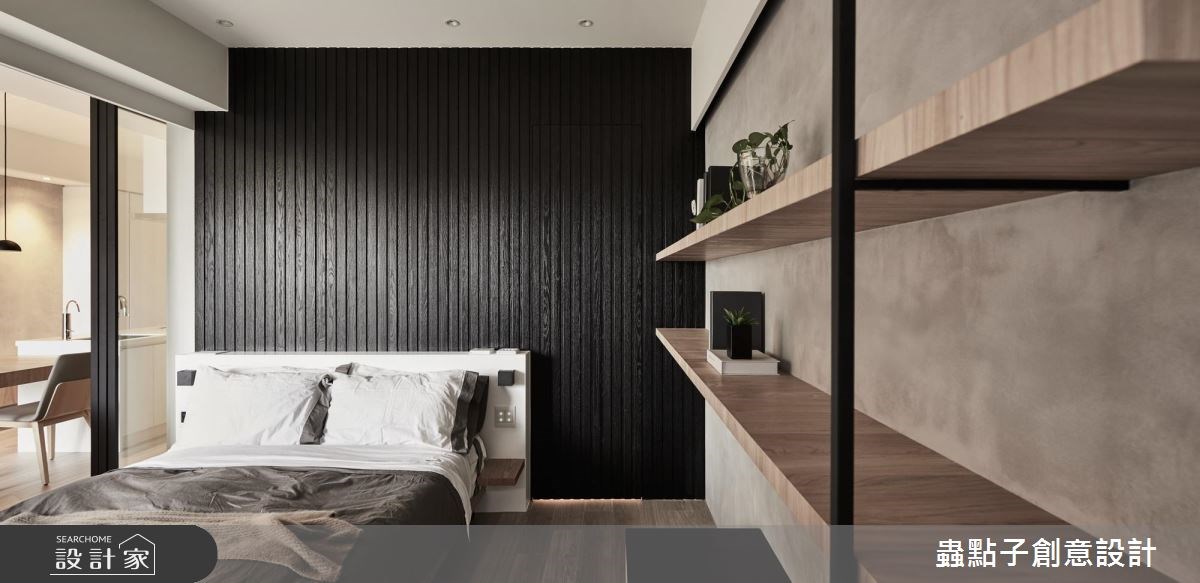 18坪新成屋(5年以下)＿簡約風吧檯臥室案例圖片＿蟲點子創意設計＿蟲點子_57之23