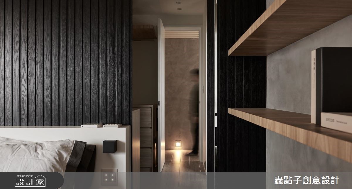 18坪新成屋(5年以下)＿簡約風臥室案例圖片＿蟲點子創意設計＿蟲點子_57之25