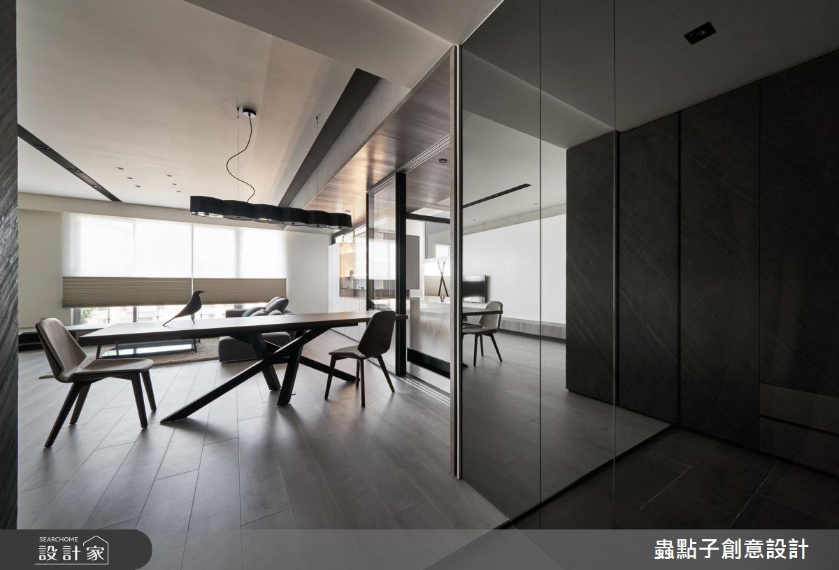 40坪新成屋(5年以下)＿簡約風客廳案例圖片＿蟲點子創意設計＿蟲點子_58之2