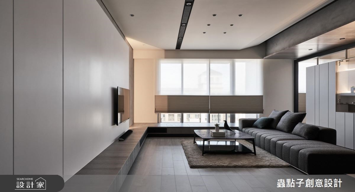 40坪新成屋(5年以下)＿簡約風客廳案例圖片＿蟲點子創意設計＿蟲點子_58之5