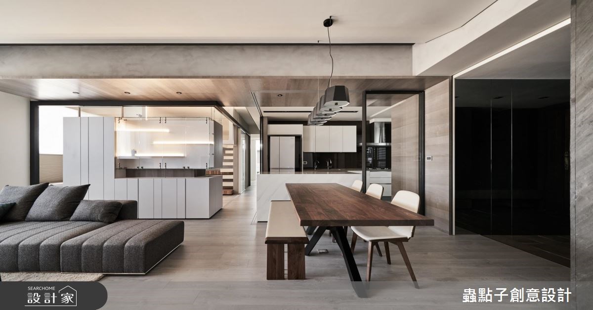 40坪新成屋(5年以下)＿簡約風客廳案例圖片＿蟲點子創意設計＿蟲點子_58之8