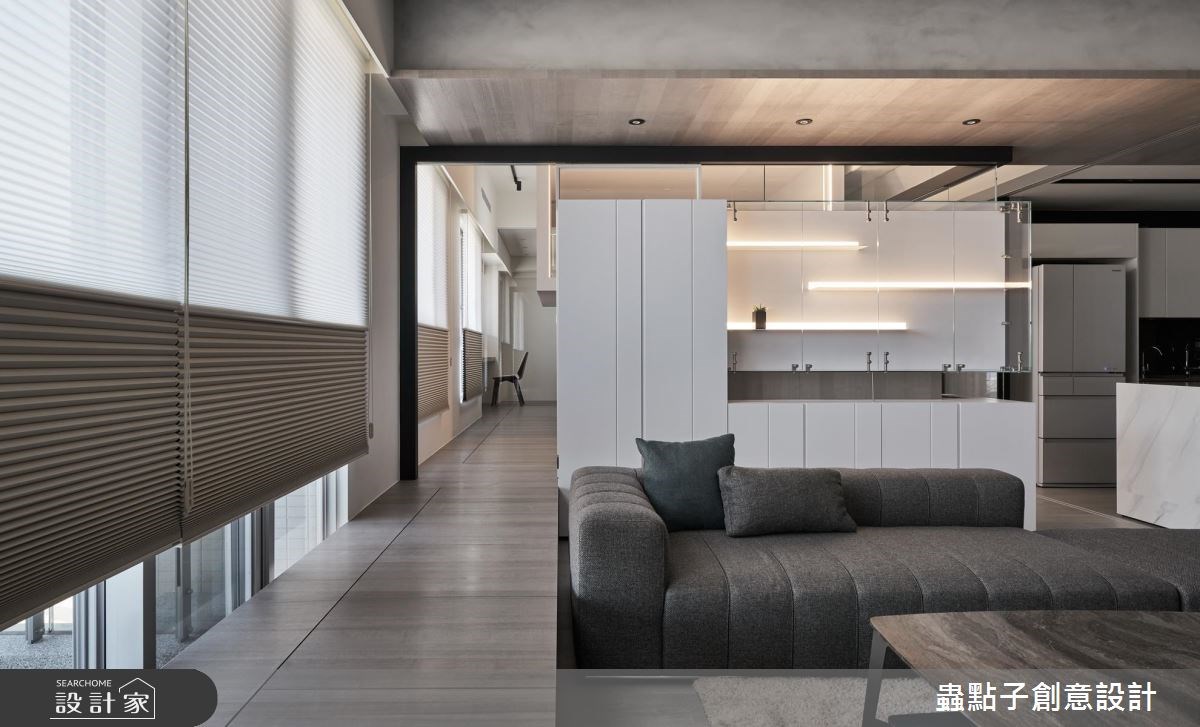 40坪新成屋(5年以下)＿簡約風客廳案例圖片＿蟲點子創意設計＿蟲點子_58之11