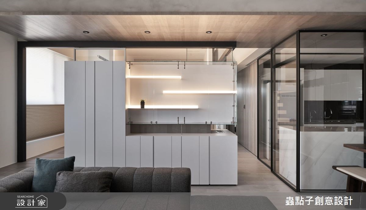 40坪新成屋(5年以下)＿簡約風客廳案例圖片＿蟲點子創意設計＿蟲點子_58之5670