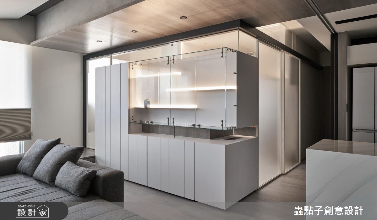 40坪新成屋(5年以下)＿簡約風客廳案例圖片＿蟲點子創意設計＿蟲點子_58之15