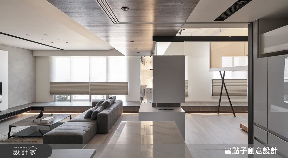 40坪新成屋(5年以下)＿簡約風客廳案例圖片＿蟲點子創意設計＿蟲點子_58之18