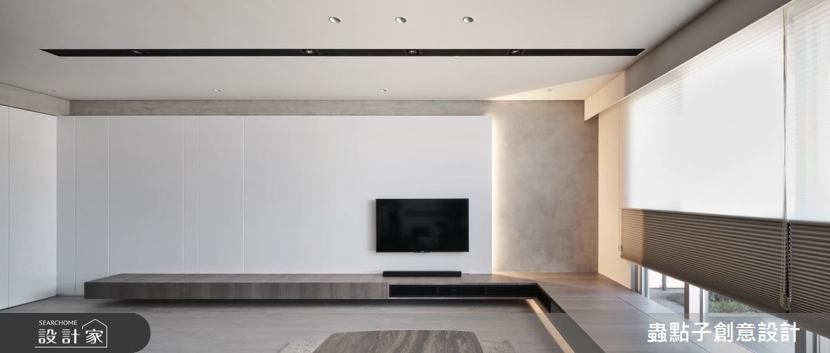 40坪新成屋(5年以下)＿簡約風客廳案例圖片＿蟲點子創意設計＿蟲點子_58之19