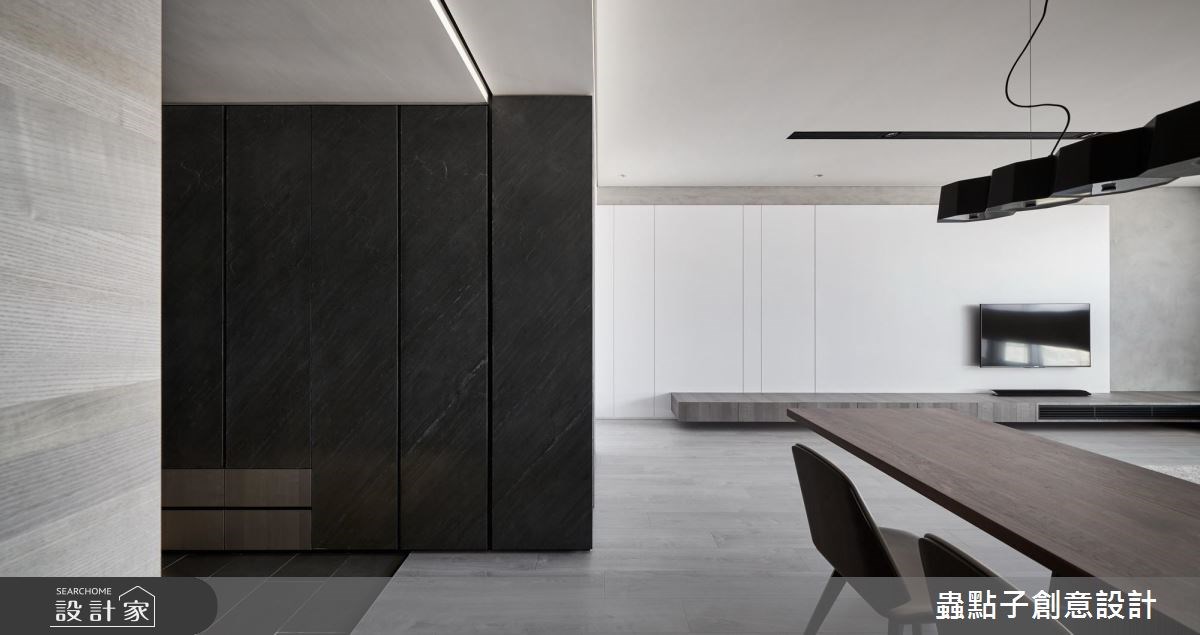40坪新成屋(5年以下)＿簡約風客廳餐廳案例圖片＿蟲點子創意設計＿蟲點子_58之22