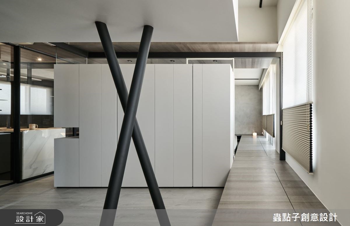 40坪新成屋(5年以下)＿簡約風書房案例圖片＿蟲點子創意設計＿蟲點子_58之41