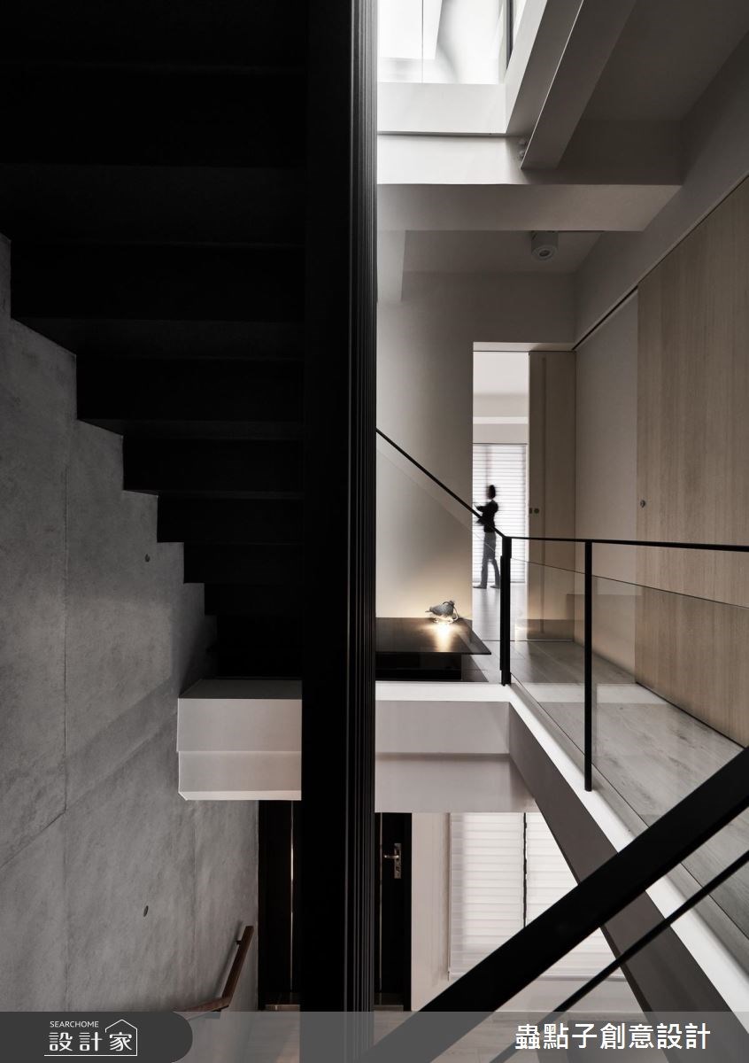 45坪老屋(16~30年)＿簡約風樓梯案例圖片＿蟲點子創意設計＿蟲點子_59之7