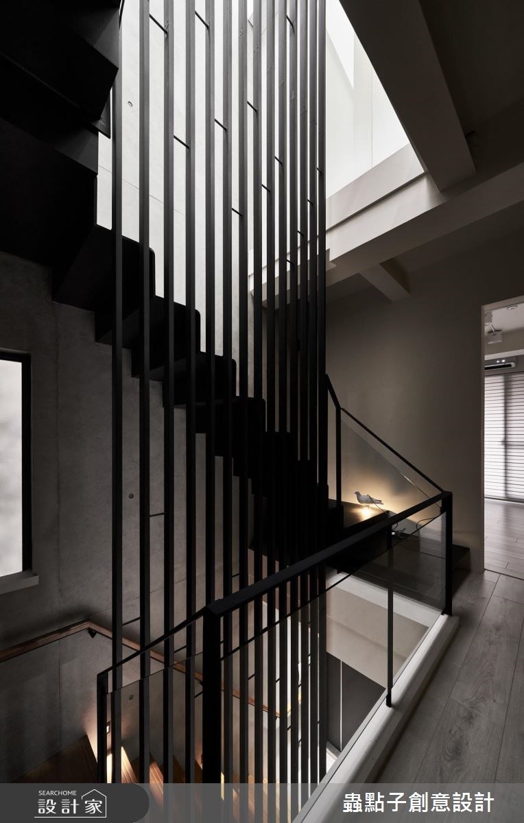 45坪老屋(16~30年)＿簡約風樓梯案例圖片＿蟲點子創意設計＿蟲點子_59之8