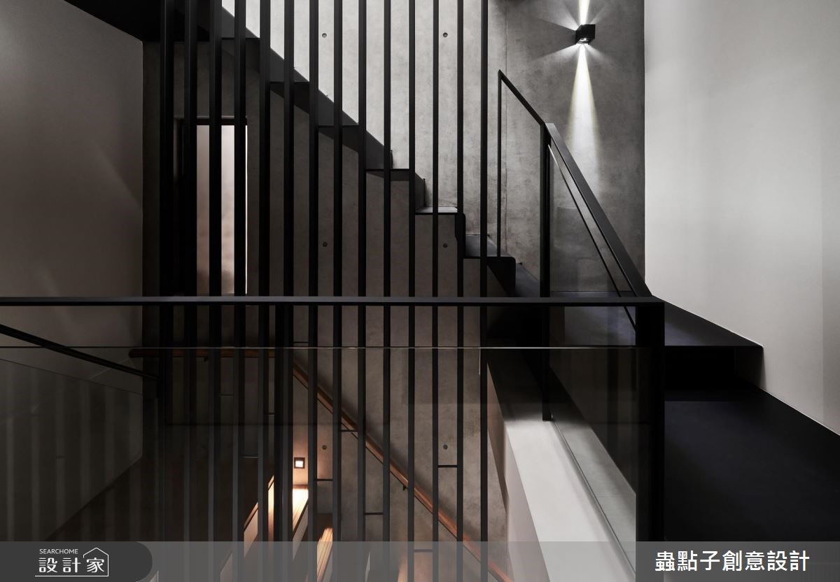 45坪老屋(16~30年)＿簡約風樓梯案例圖片＿蟲點子創意設計＿蟲點子_59之10