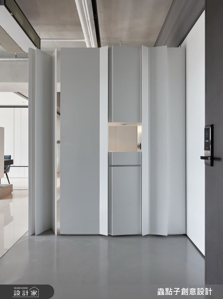 40坪新成屋(5年以下)＿簡約風玄關案例圖片＿蟲點子創意設計＿蟲點子_60之1
