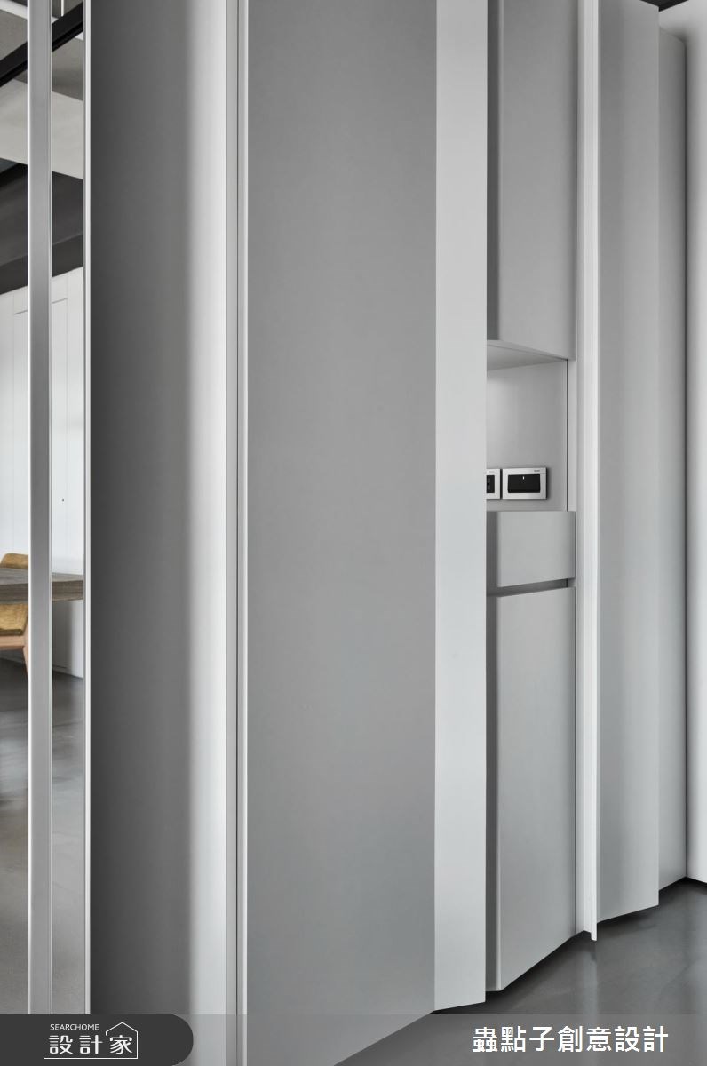 40坪新成屋(5年以下)＿簡約風玄關案例圖片＿蟲點子創意設計＿蟲點子_60之5