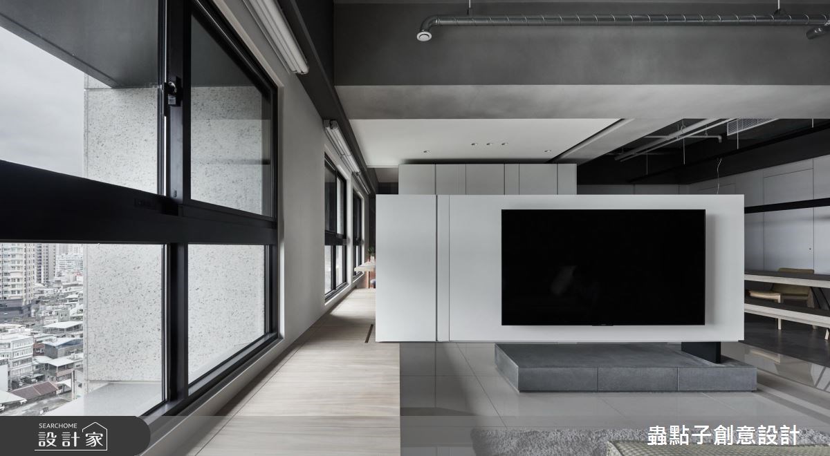 40坪新成屋(5年以下)＿簡約風客廳案例圖片＿蟲點子創意設計＿蟲點子_60之12