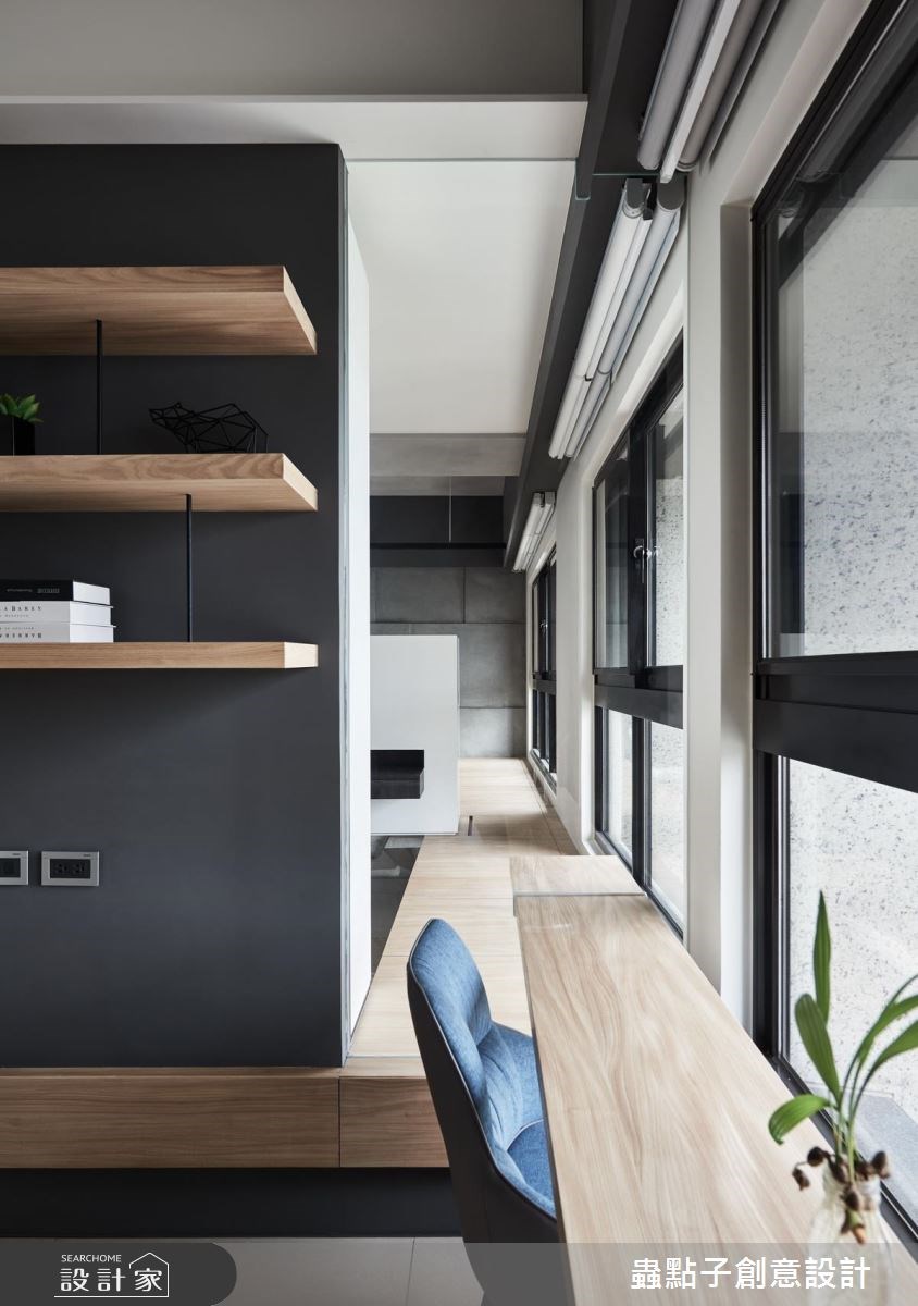 40坪新成屋(5年以下)＿簡約風臥室案例圖片＿蟲點子創意設計＿蟲點子_60之36