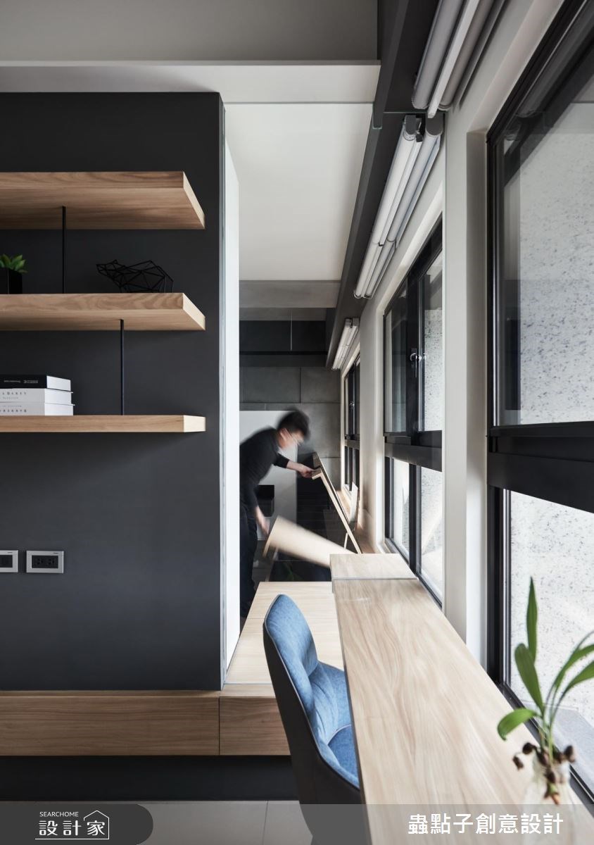 40坪新成屋(5年以下)＿簡約風臥室案例圖片＿蟲點子創意設計＿蟲點子_60之37