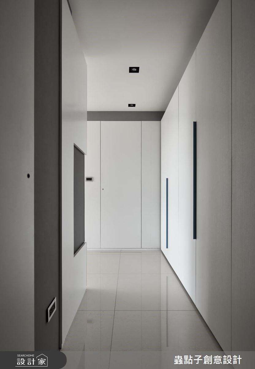 40坪新成屋(5年以下)＿簡約風走廊案例圖片＿蟲點子創意設計＿蟲點子_60之38