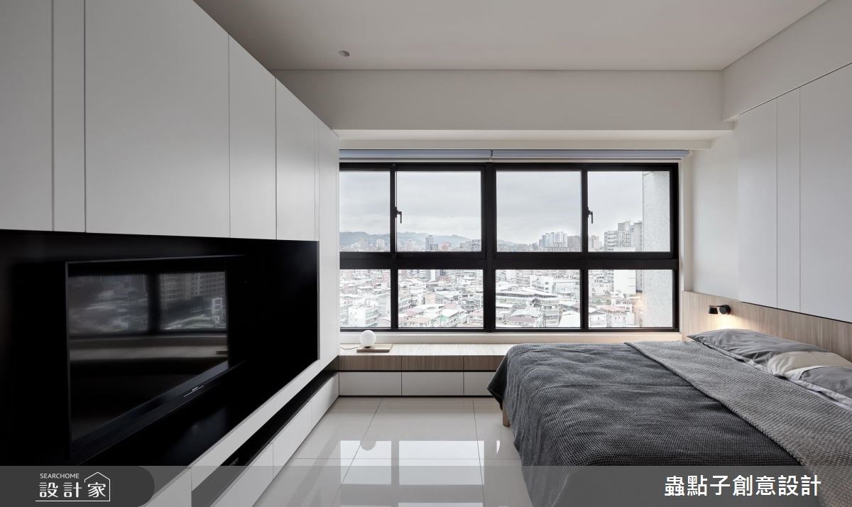 40坪新成屋(5年以下)＿簡約風臥室案例圖片＿蟲點子創意設計＿蟲點子_60之39