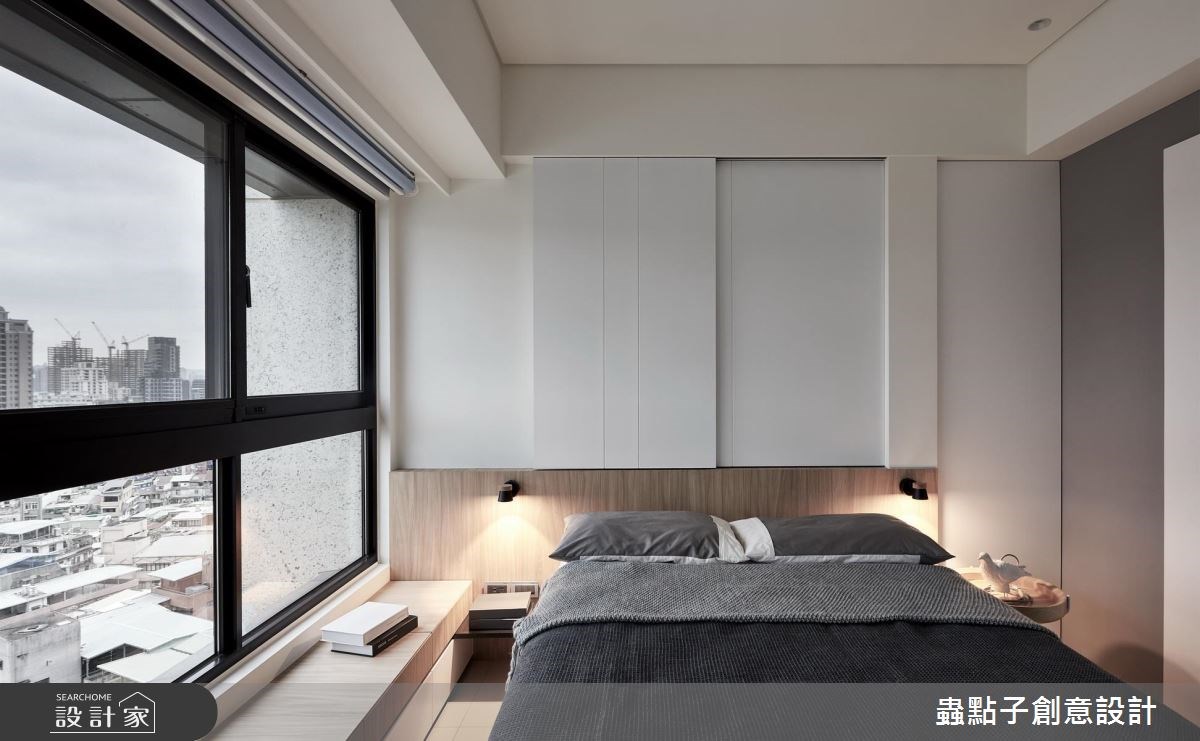 40坪新成屋(5年以下)＿簡約風臥室案例圖片＿蟲點子創意設計＿蟲點子_60之41