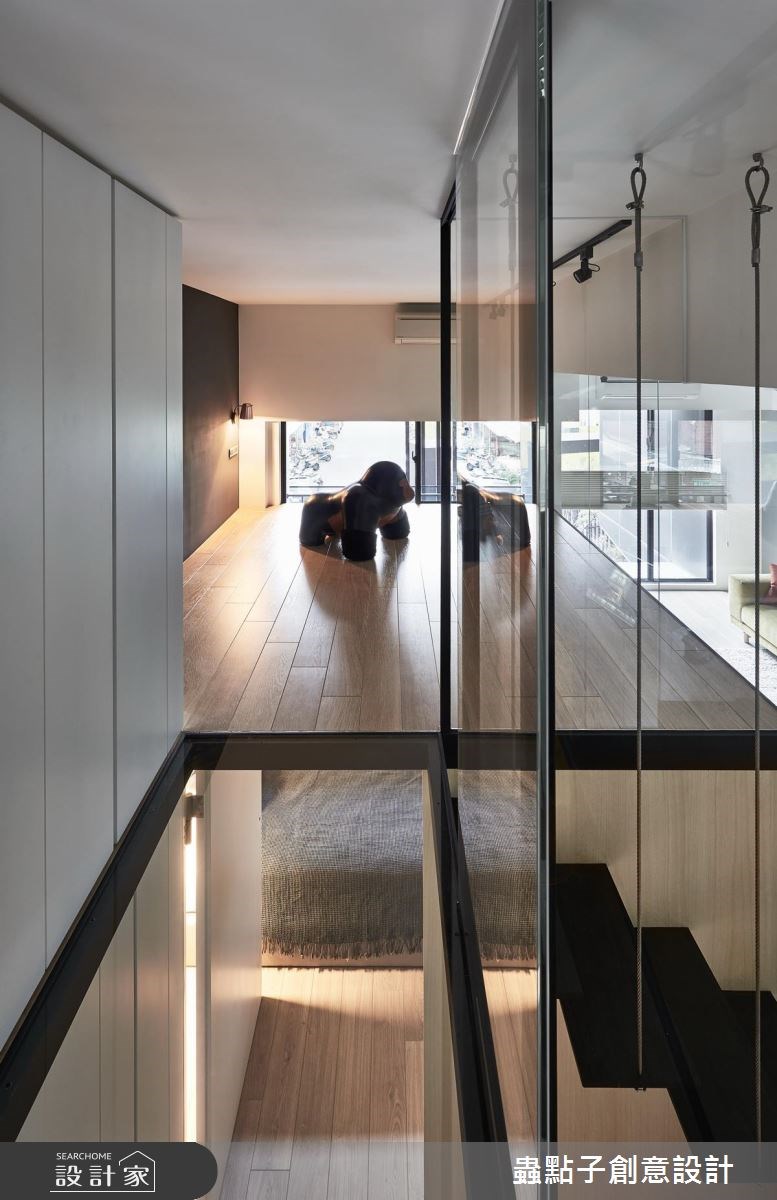 10坪新成屋(5年以下)＿簡約風樓梯閣樓多功能室案例圖片＿蟲點子創意設計＿蟲點子_61之9
