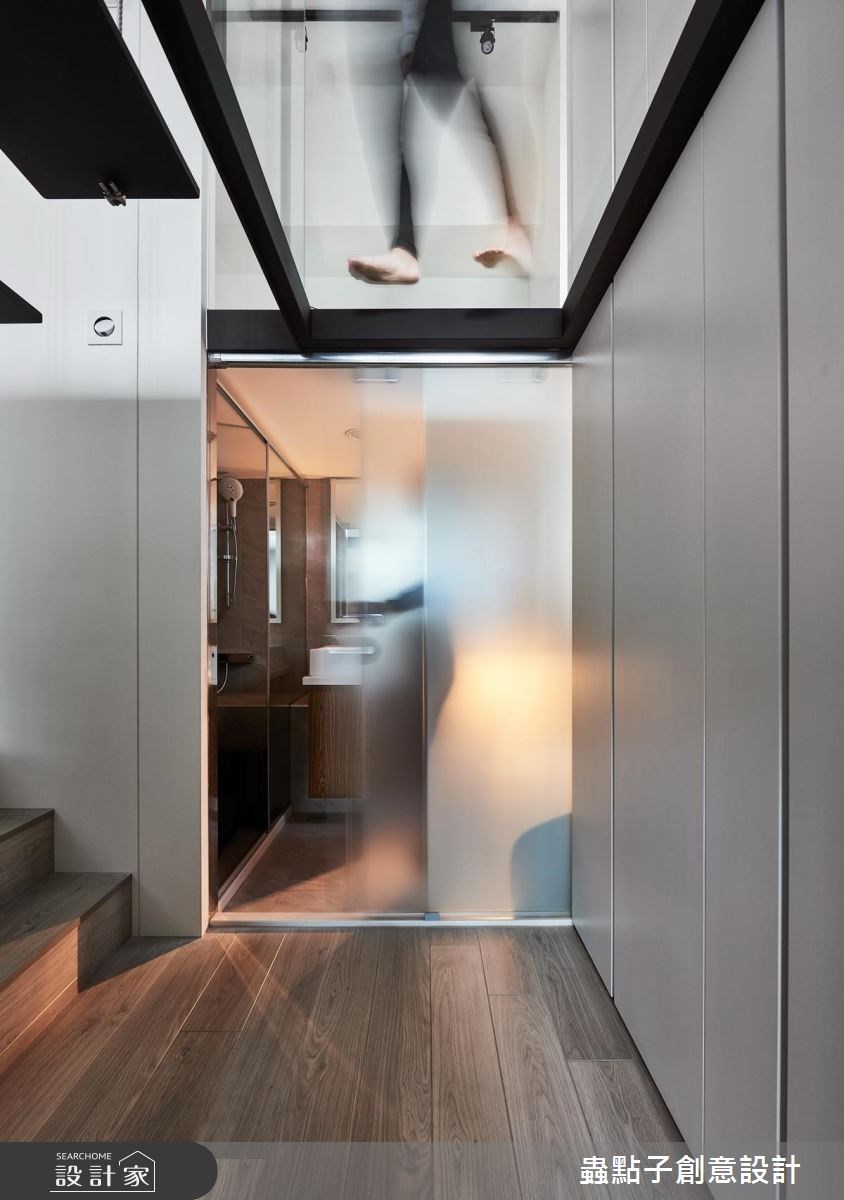 10坪新成屋(5年以下)＿簡約風樓梯案例圖片＿蟲點子創意設計＿蟲點子_61之22