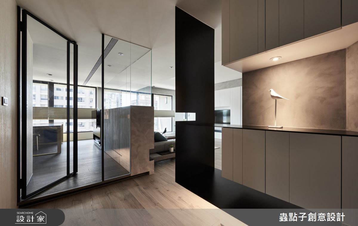 60坪新成屋(5年以下)＿簡約風玄關案例圖片＿蟲點子創意設計＿蟲點子_62之7