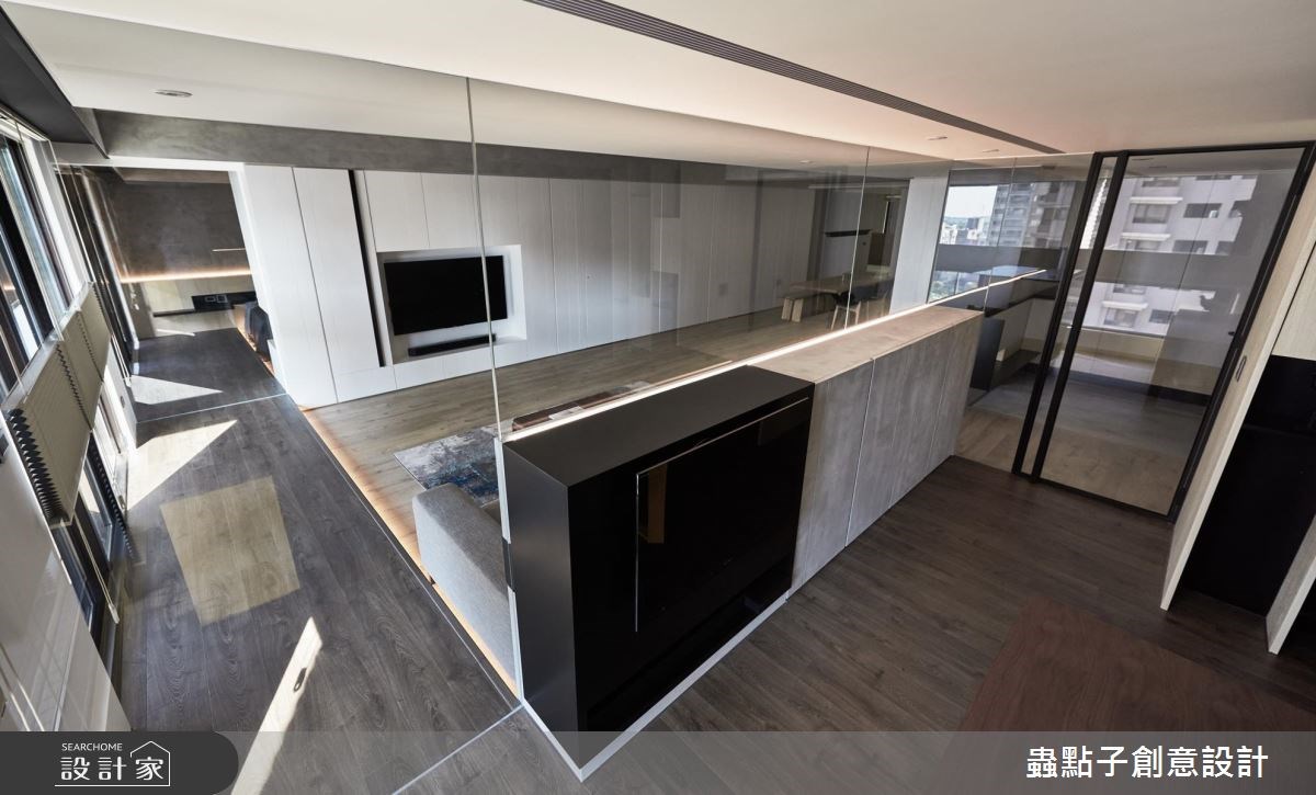 60坪新成屋(5年以下)＿簡約風客廳案例圖片＿蟲點子創意設計＿蟲點子_62之11