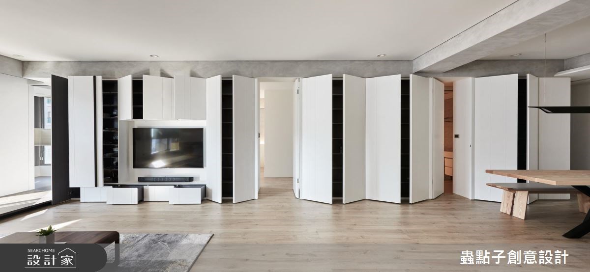 60坪新成屋(5年以下)＿簡約風客廳案例圖片＿蟲點子創意設計＿蟲點子_62之20