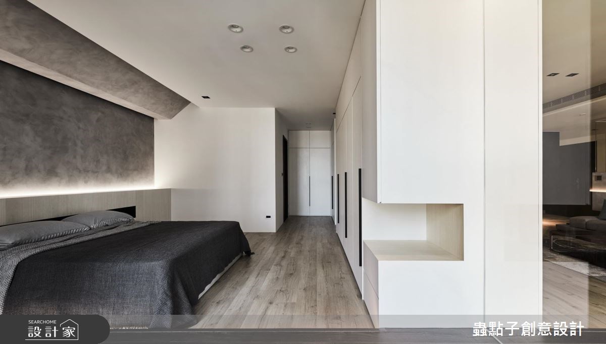 60坪新成屋(5年以下)＿簡約風臥室案例圖片＿蟲點子創意設計＿蟲點子_62之38